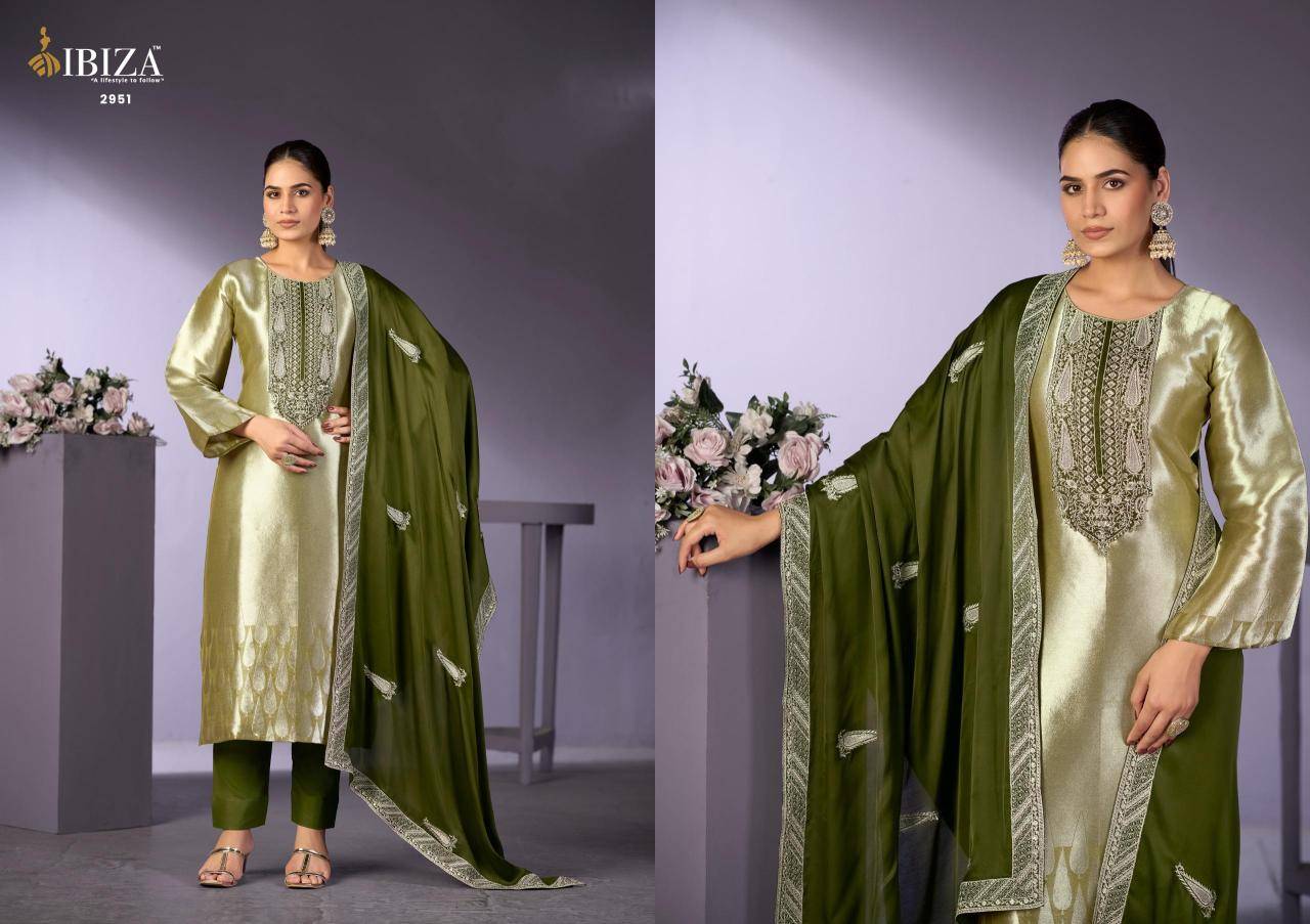 Ibiza gajari imrozia vol-2 Designer dress materials in Delhi